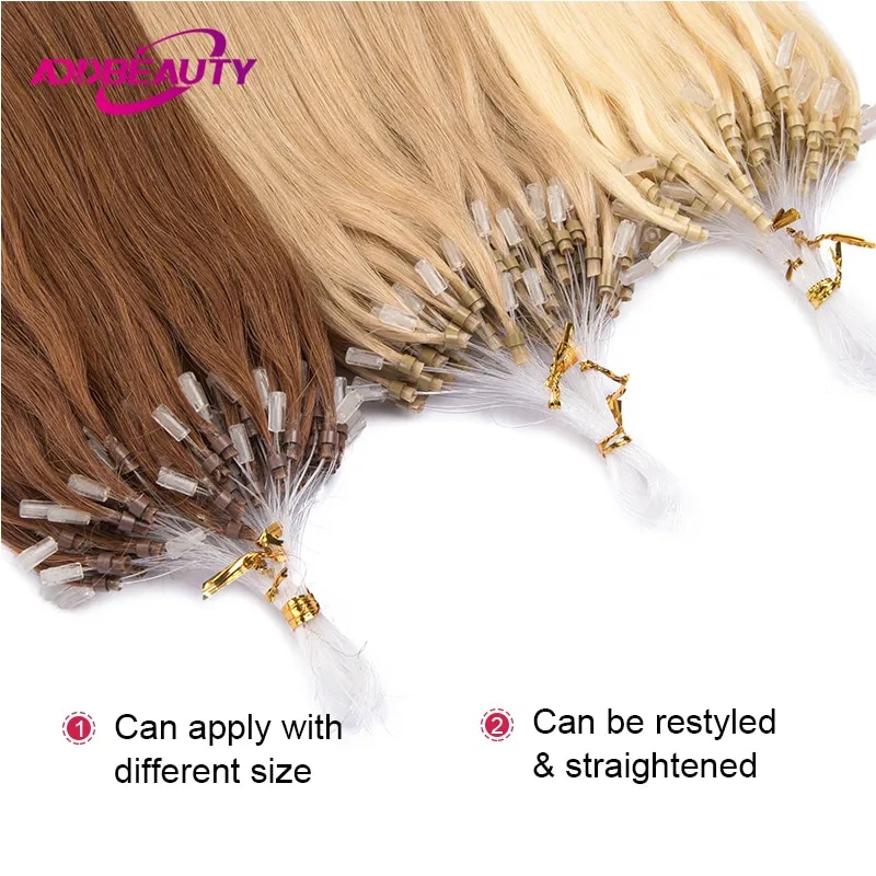 Monofilament Line - Straight Human Hair Extensions for Women