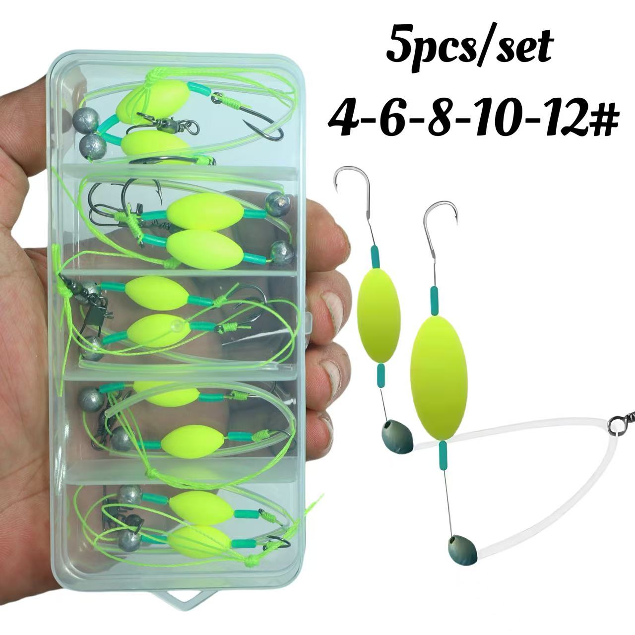 Monofilament Line - Carp Fishing Anti-Float Double Hook Line