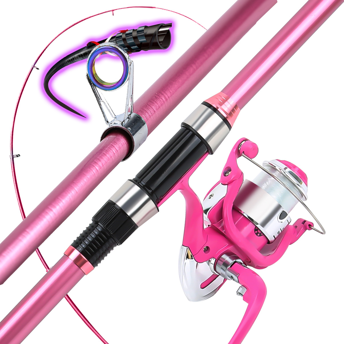 Fishing Pole Set Full Kits Wit - огляд і ціна Fishing Line Spooler