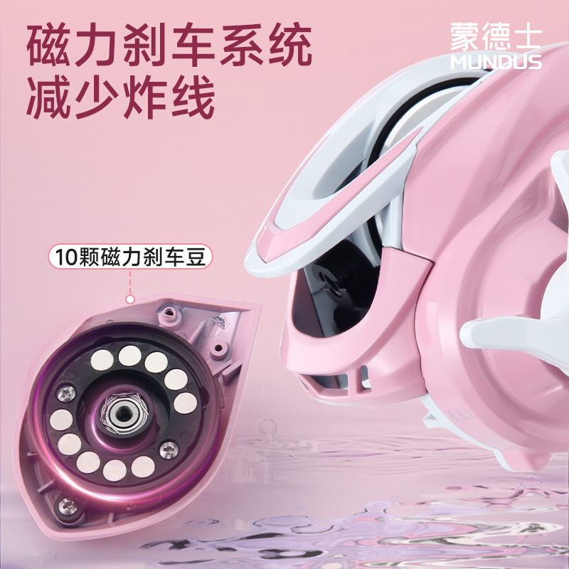Pink 6.3:1 Gear Ratio 3+1 Ball - огляд і ціна Ice Fishing Line