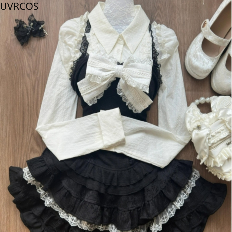 Y2k Aesthetic Lolita Style 3 P - огляд і ціна Fly Line