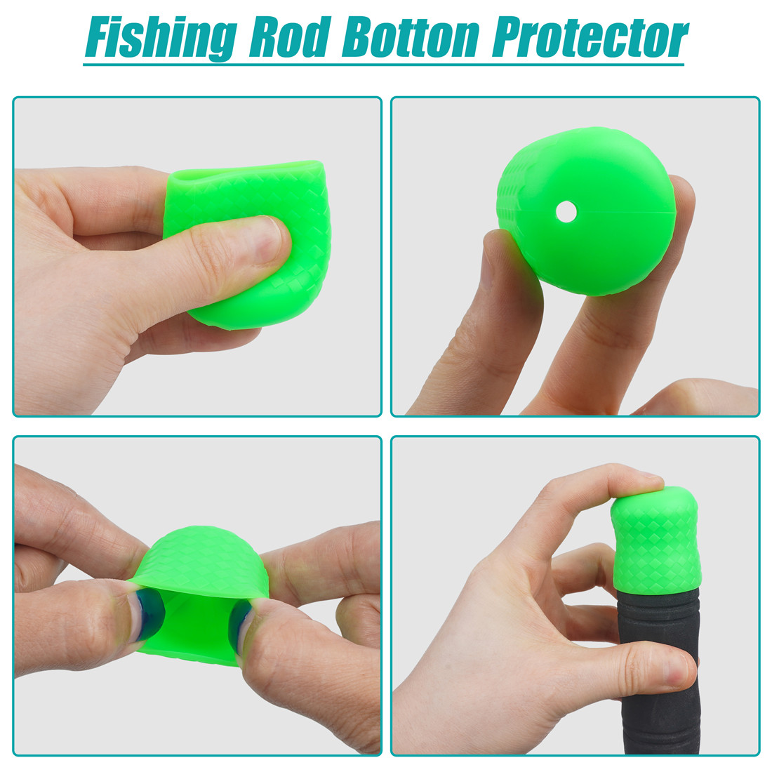 3Pcs Fishing Rod Butt Cushion  - огляд і ціна Fishing Line Box