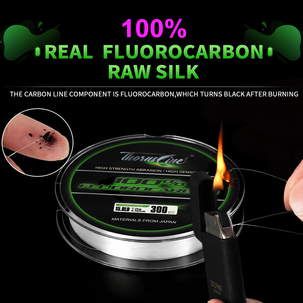 ThornsLine 100% Fluorocarbon F - огляд і ціна Fluorocarbon Line