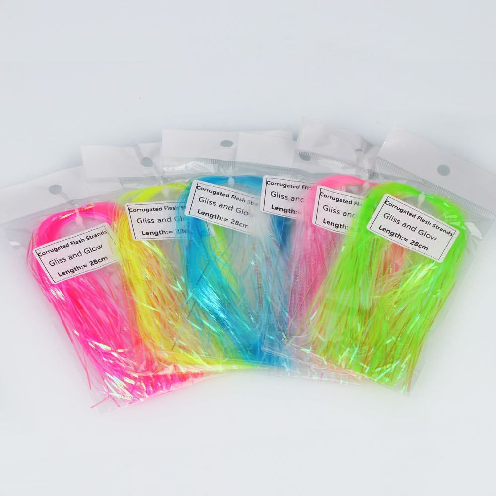 1Pack 1mm Width Corrugated Gli - огляд і ціна Saltwater Line
