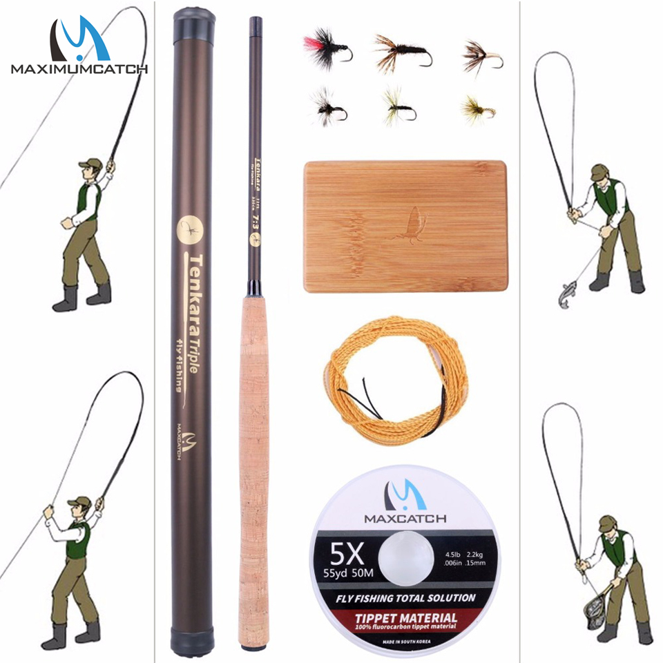 Maximumcatch 9-13FT V-Tenkara  - огляд і ціна Fishing Line Box