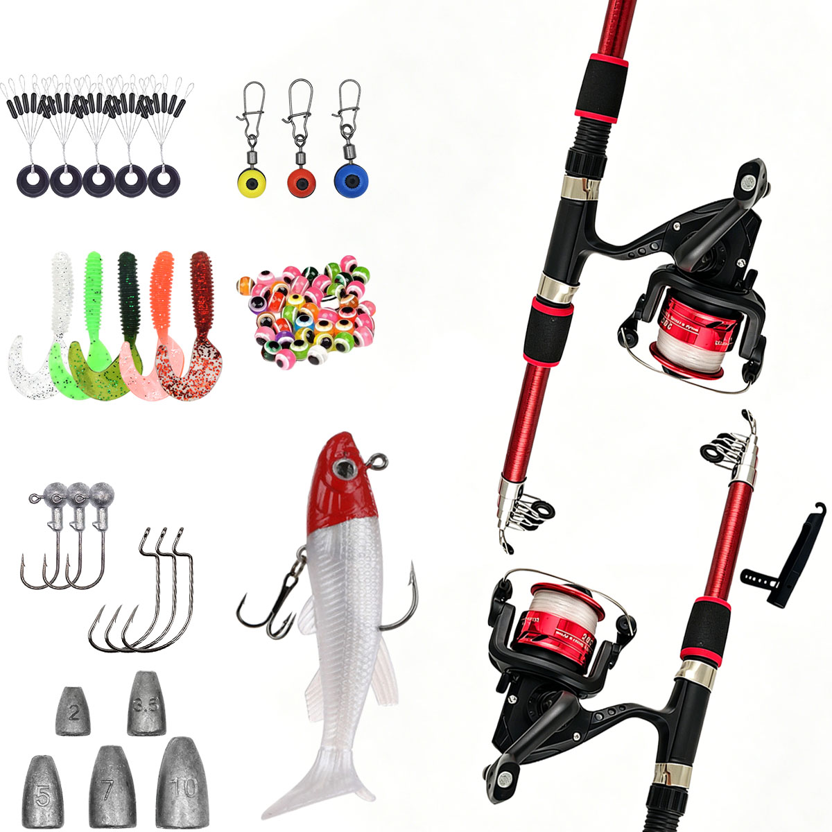 Spinning Fishing Rod and Reel  - огляд і ціна Fishing Line Spooler