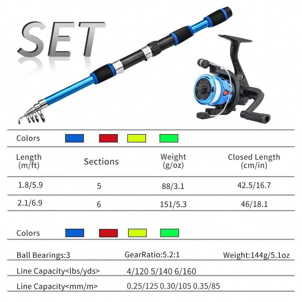 Spinning Fishing Rod and Reel  - огляд і ціна Fishing Line Spooler