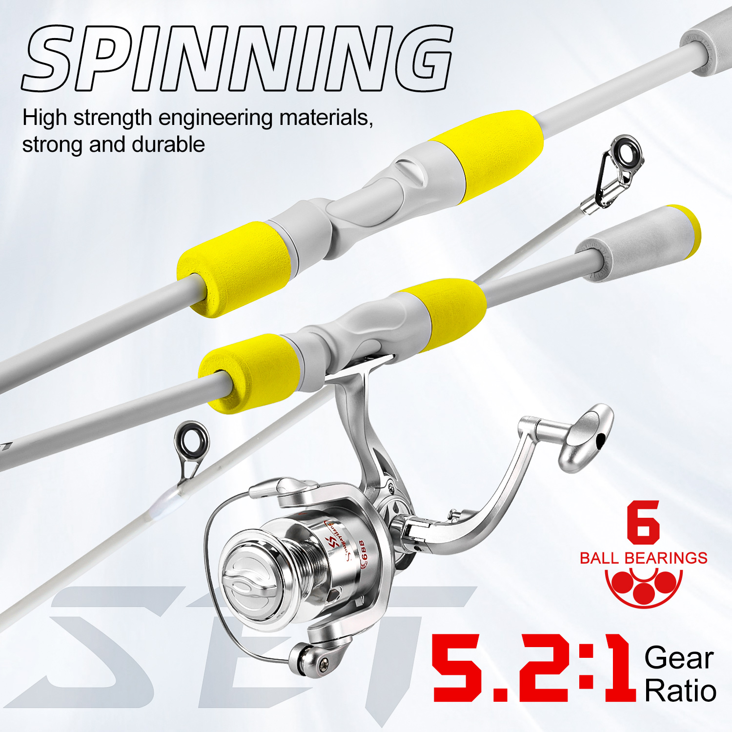 Sougayilang 2section Spinning  - огляд і ціна Fishing Line Spooler